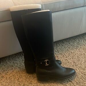 Ralph Lauren leather riding boots
